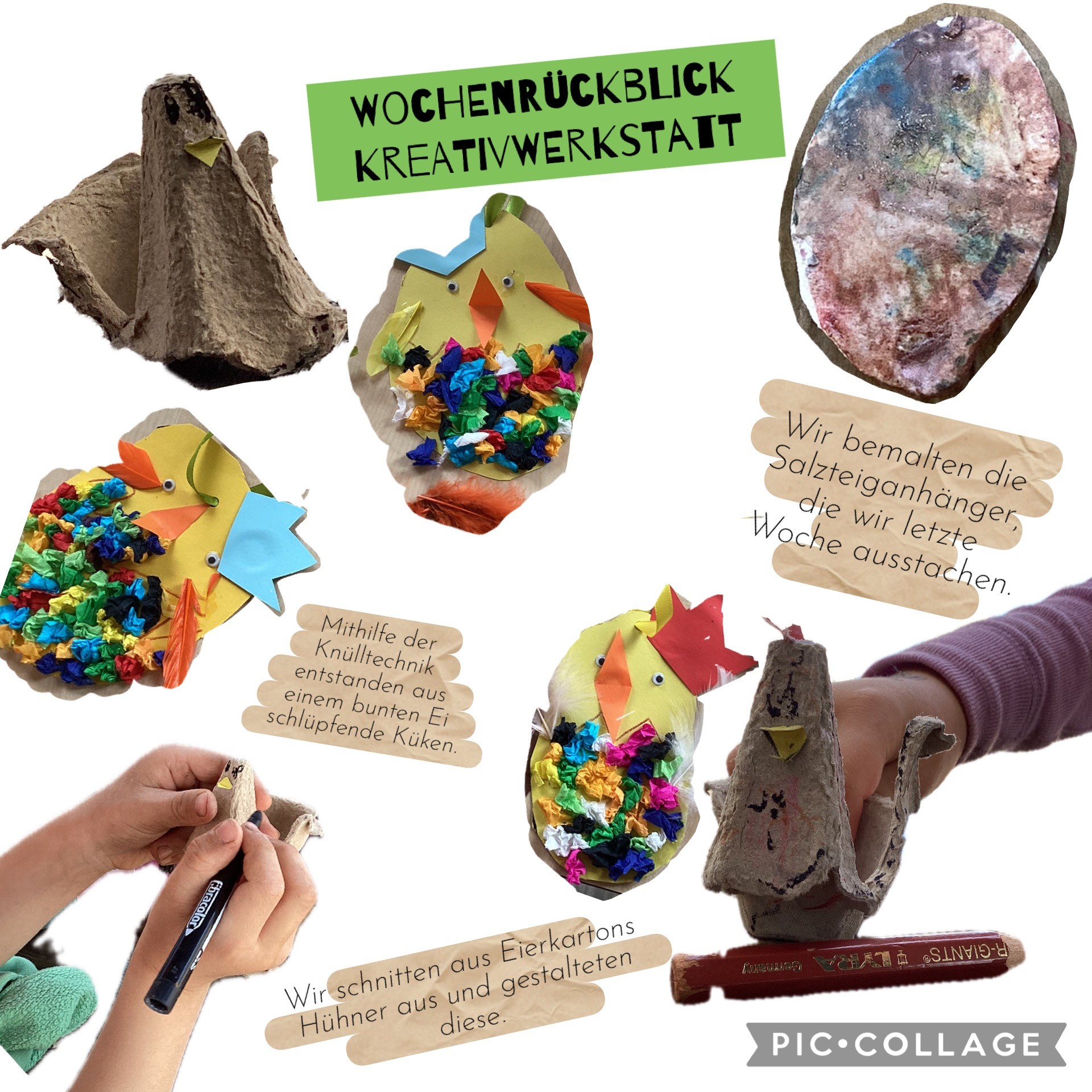 Ostern in der Kreativwerkstatt